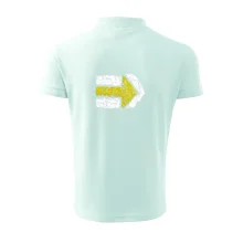 Párová turistická značka žlutá