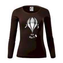 Horkovzdušný balón  kreslený