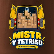 Mistr v tetrisu pro dodávky
