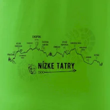 Profil kopca - Nízke Tatry