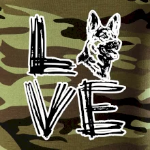 Německý ovčák love