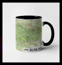 Hrnek - Šumava mapa