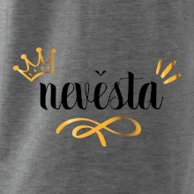 Nevěsta princezna - zlatý potisk