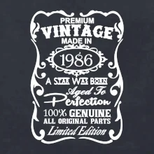 Vintage Etiketa - 1986