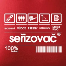 Čárový kód - seřizovač