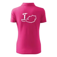 Cyklistka - Mapa Rakouska