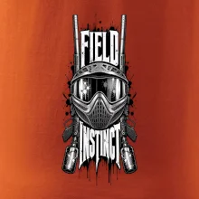 Černobílá maska field instinct paintball