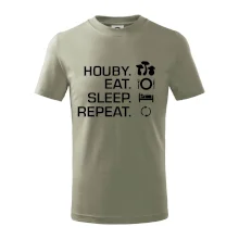Houby Eat Sleep Repeat