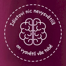 Idiotovi nic nevysvětlíš, ale on vysvětlí vše tobě