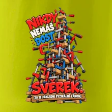 Nikdy nemáš dost svěrek - vysoká věž truhlářských svěrek