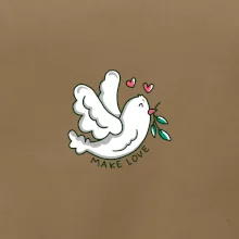 Holubice míru - make love