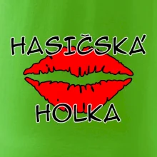 Hasičská holka - pusa