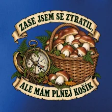 Zase jsem se ztratil, ale mám plnej košík