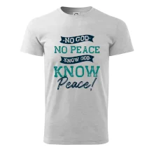 No God no peace, know god know peace