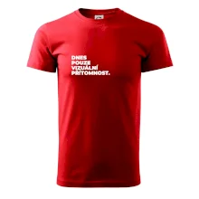 DNES POUZE VIZUÁLNÍ PŘÍTOMNOST.