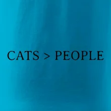 Cats > people