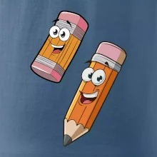 Parové triko - Tužka a guma