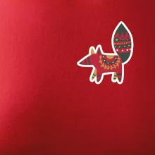 Folklor na prsu liška