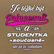 Je těžké být princezna - studentka