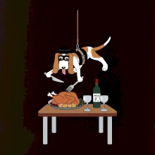 Malý zloděj - baset (Hana-creative)