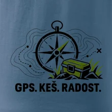 Kompas s krabičkou GPS keš radost