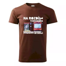 Na rozdíl od tramvajáka musím koukat na cestu