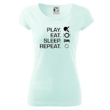 Stolní tenis - eat sleep