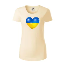 Ukrajina srdce vlajka