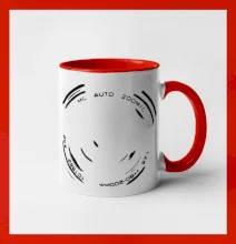 Foto objektiv obtisk