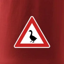 Dopravní značka - Pozor husa