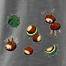 Kaštanová zvířátka - obdelník