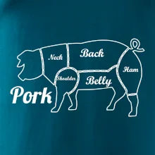 Prase nákres rozřezání