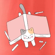 Učení na státnice kočka