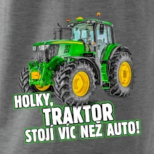 Holky, traktor stojí víc než auto