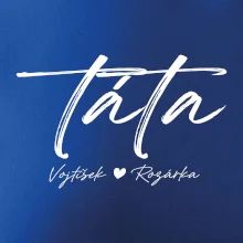 Triko táta psací se jmény dětí Triko táta psací se jmény dětí