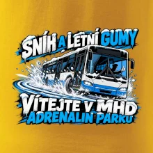 Sníh a letní gumy MHD adrenalin park