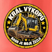 Král výkopů bagr je moje žezlo