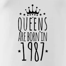 Queens are born in 1987