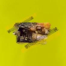 ATV čtyřkolka v bahně