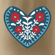 Folklor - srdce modré plné