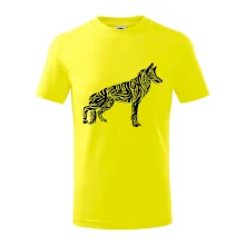 Německý ovčák - tattoo