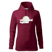 Volejbalová legenda - bílé písmo