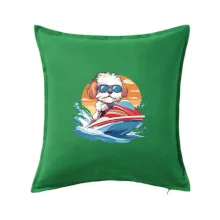 Bišonek na vodním skútru