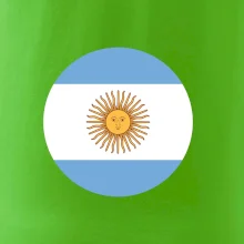 Argentina vlajka kulatá
