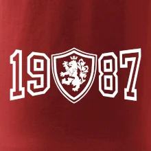 Narozeninový motiv - znak - 1987