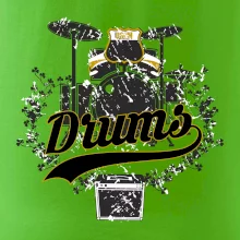 Drums - kreslené bubny