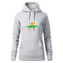 Kapybara na krokodýlovi (Moňas)