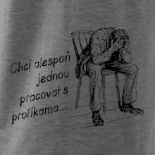 Chci alespoň jednou pracovat s profíkama