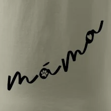 Psí máma se jmény na rukávu