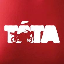 Táta nápis - motorka supersport